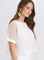 Haut en crochet