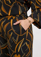 Joseph Ribkoff - Pantalon fluide à lignes abstraites