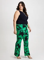 Joseph Ribkoff - Palm Print Pull-On Pants