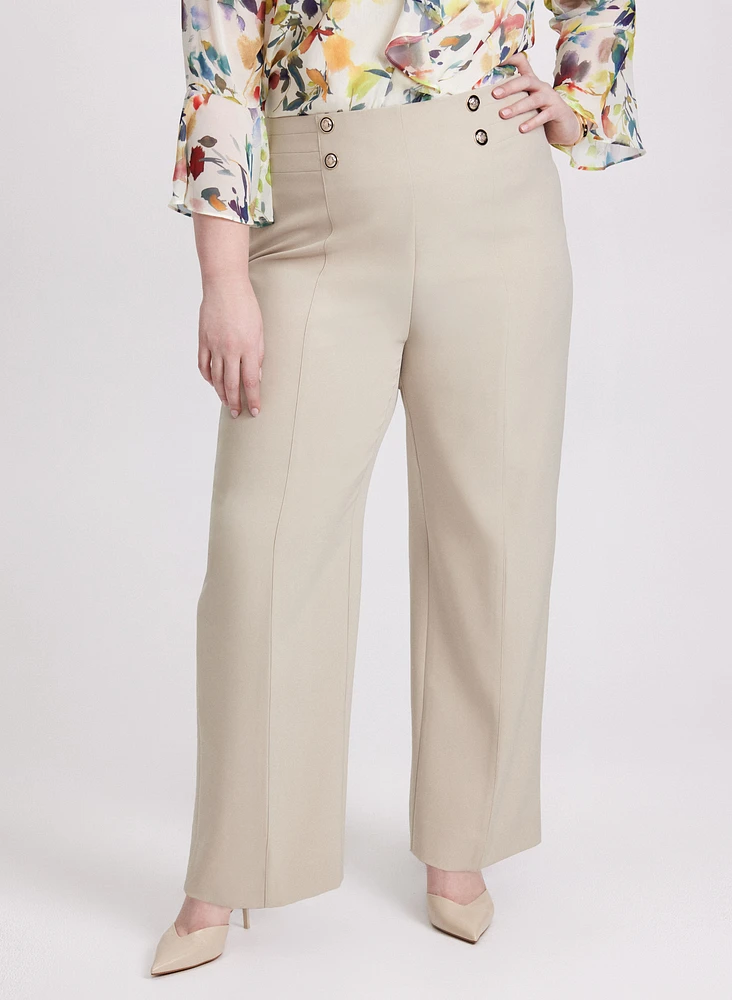 Pantalon Olivia large à élastique arrière