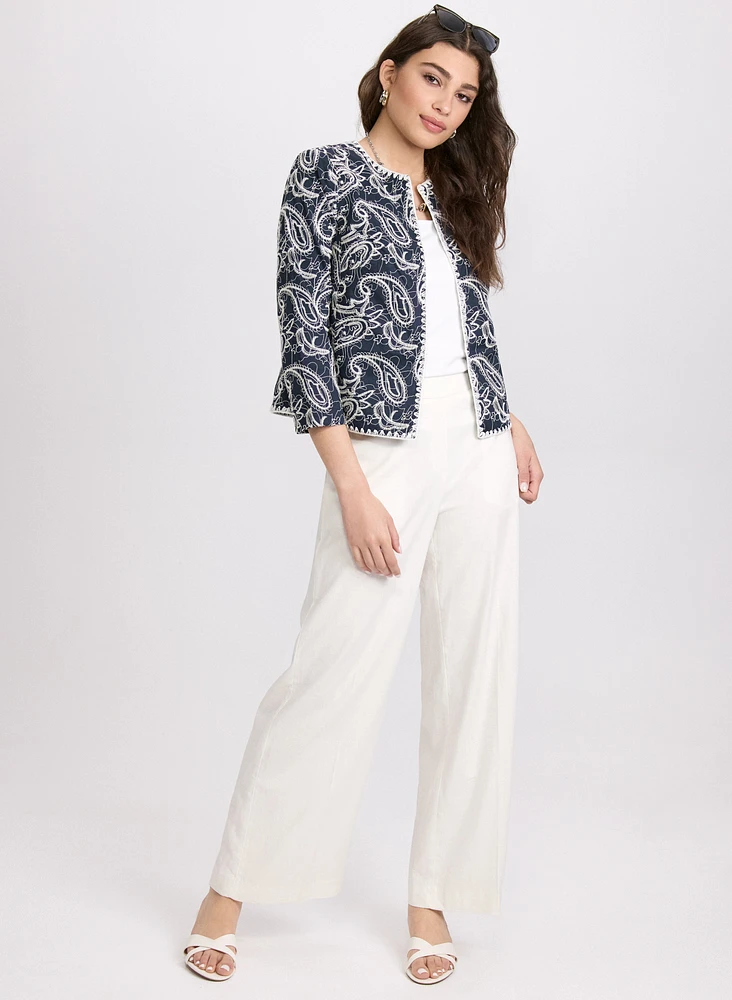 Paisley Embroidered Jacket