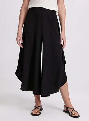 Draped Culotte Pants