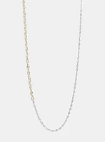 Two-Tone Chain Necklace