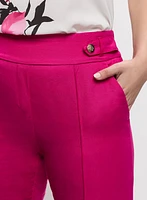 Pantalon en lin à enfiler