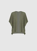 Haut de style poncho