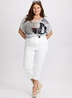 Abstract Jersey T-Shirt