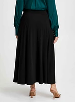 Pull-On Maxi Skirt With Pockets