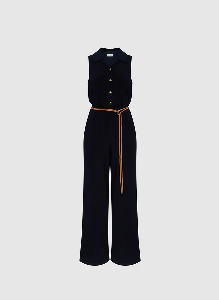 Wide-Leg Jumpsuit