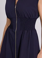 Zip Closure Dress