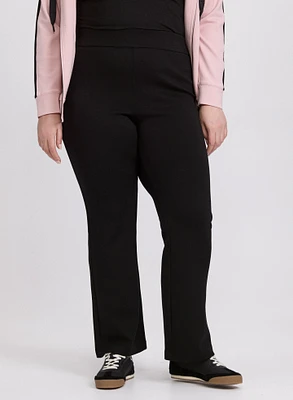 Pantalon à jambe évasée
