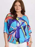 Abstract Print Top