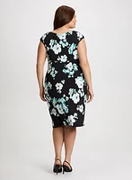 Ruched Waist Floral Dress