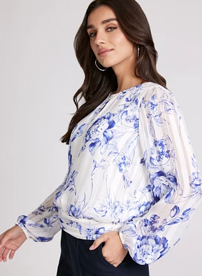 Floral Print Blouse