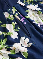 Botanical Empire Waist Dress