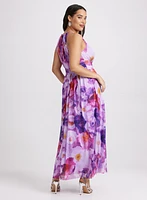 Floral Chiffon Dress