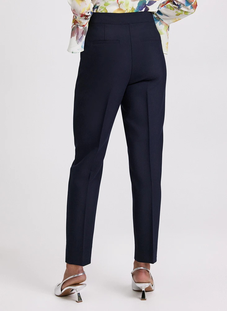 Pantalon Emma étroit à couture avant