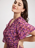 Floral Chiffon Dress