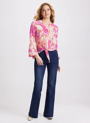 Floral Print Blouse