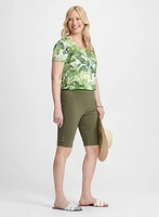Pull-On Bermuda Shorts