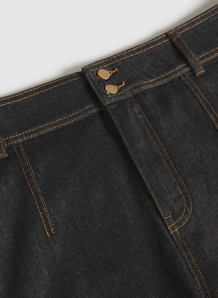 Wide-Leg Jeans
