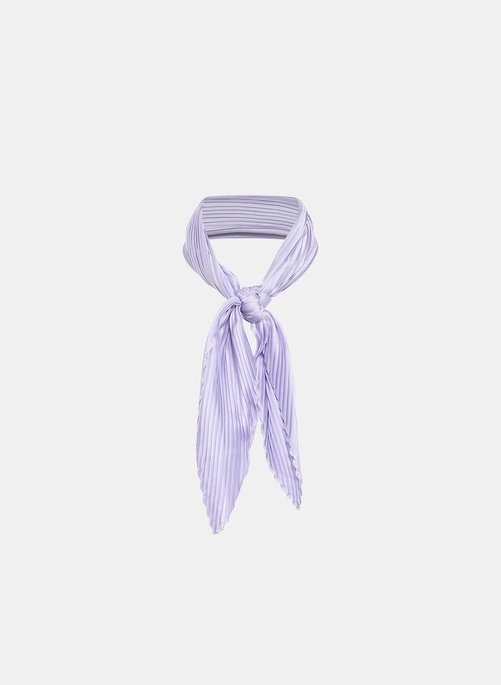 Knife Pleat Scarf