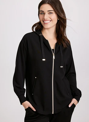 Long Sleeve Zip Top