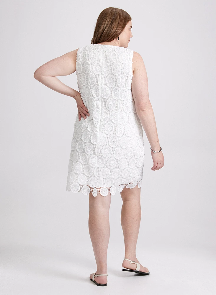 Sleeveless Crochet Dress