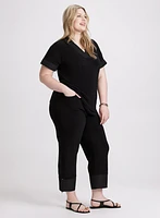 Joseph Ribkoff - High-Rise Ankle Pants