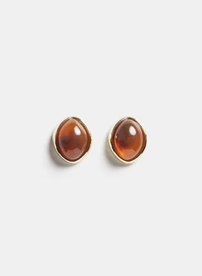 Boucles d'oreilles en résine