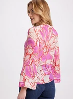 Floral Print Blouse