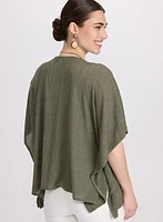 Poncho-Style Layering Top