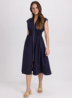 Zip Closure Dress