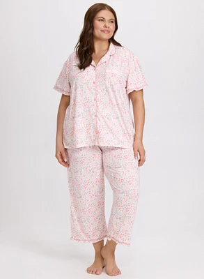 Mixed Animal Print Pyjama Set