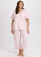 Mixed Animal Print Pyjama Set