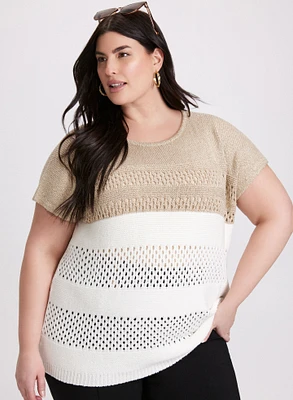 Joseph Ribkoff - Open Knit Sweater