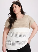 Joseph Ribkoff - Open Knit Sweater