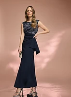 Robe bustier à paillettes