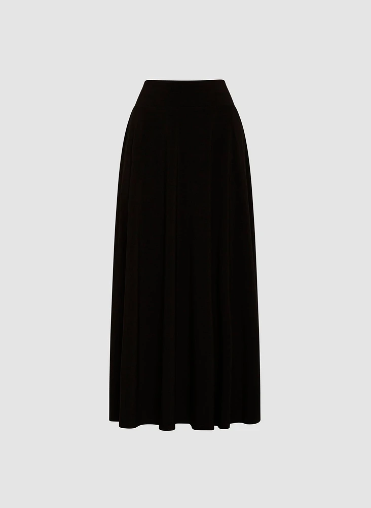 Pull-On Maxi Skirt With Pockets