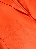 Blazer en mélange de lin