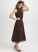 Dot Print Dress