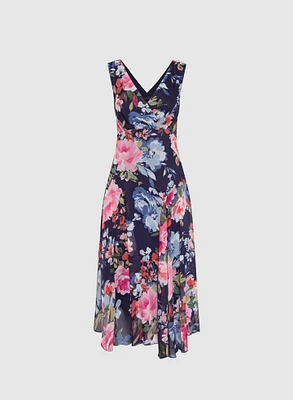 Floral Chiffon Dress