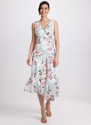 Floral Chiffon Dress