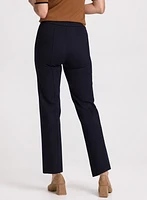 Pantalon Mia à jambe droite – court