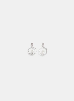 Cubic Zirconia Dangle Earrings