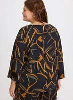 Joseph Ribkoff - Blouse à lignes abstraites