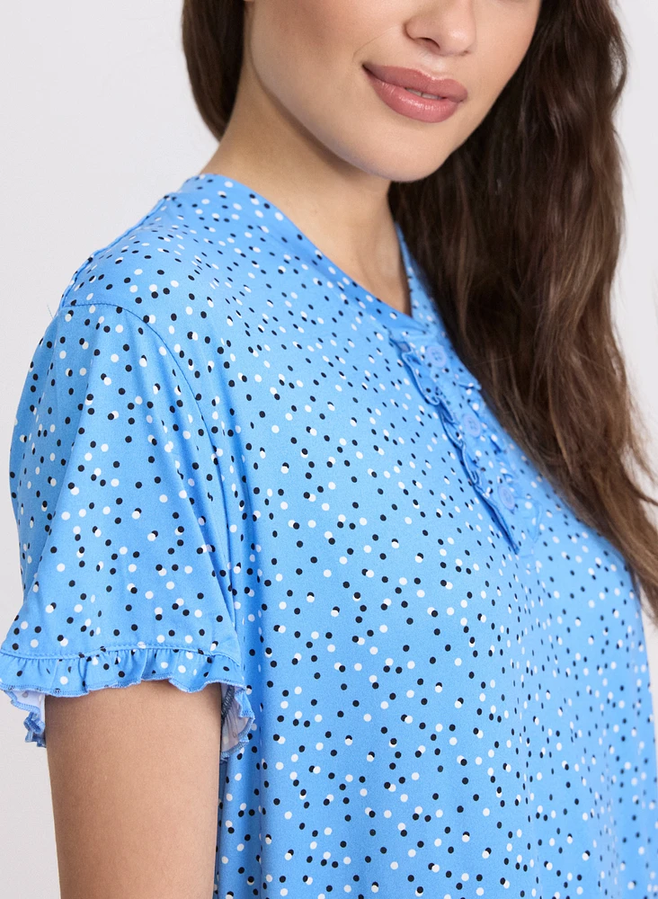 Polka Dot Nightgown