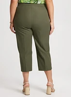 Pull-On Slim Leg Capris