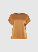 Blouse en satin