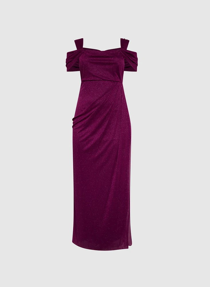 Glitter Mesh Dress