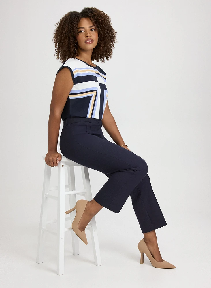 Pantalon Mia à jambe droite